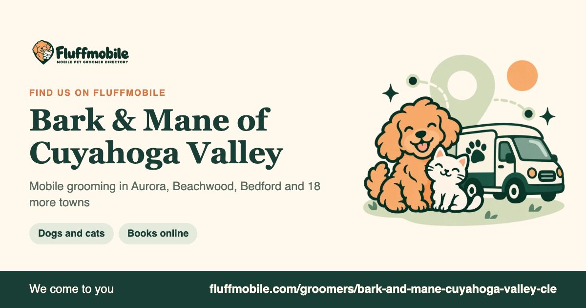 Find Bark & Mane of Cuyahoga Valley on Fluffmobile