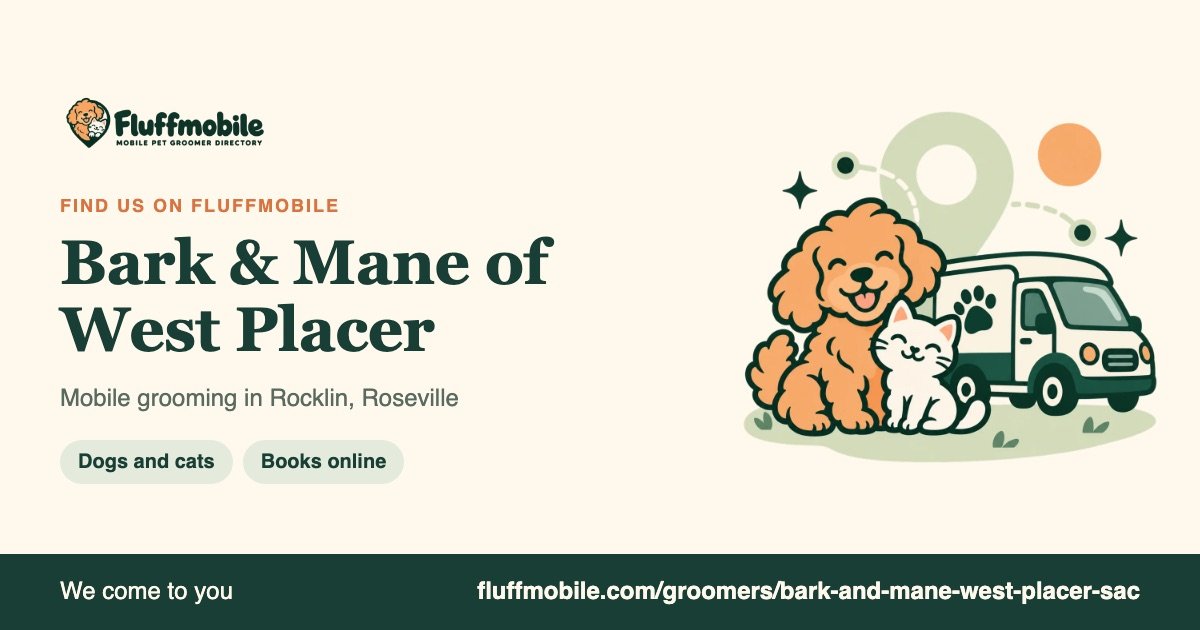 Find Bark & Mane of West Placer on Fluffmobile
