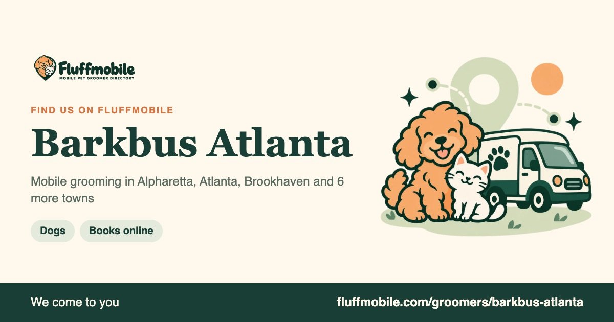 Find Barkbus Atlanta on Fluffmobile