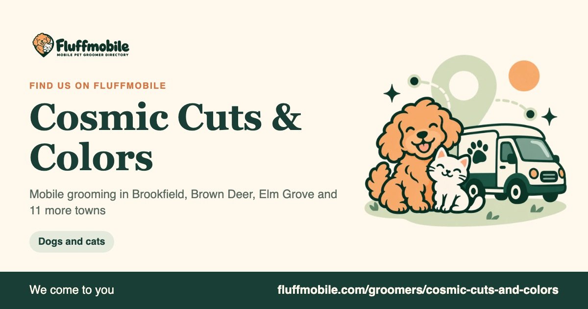 Find Cosmic Cuts & Colors on Fluffmobile