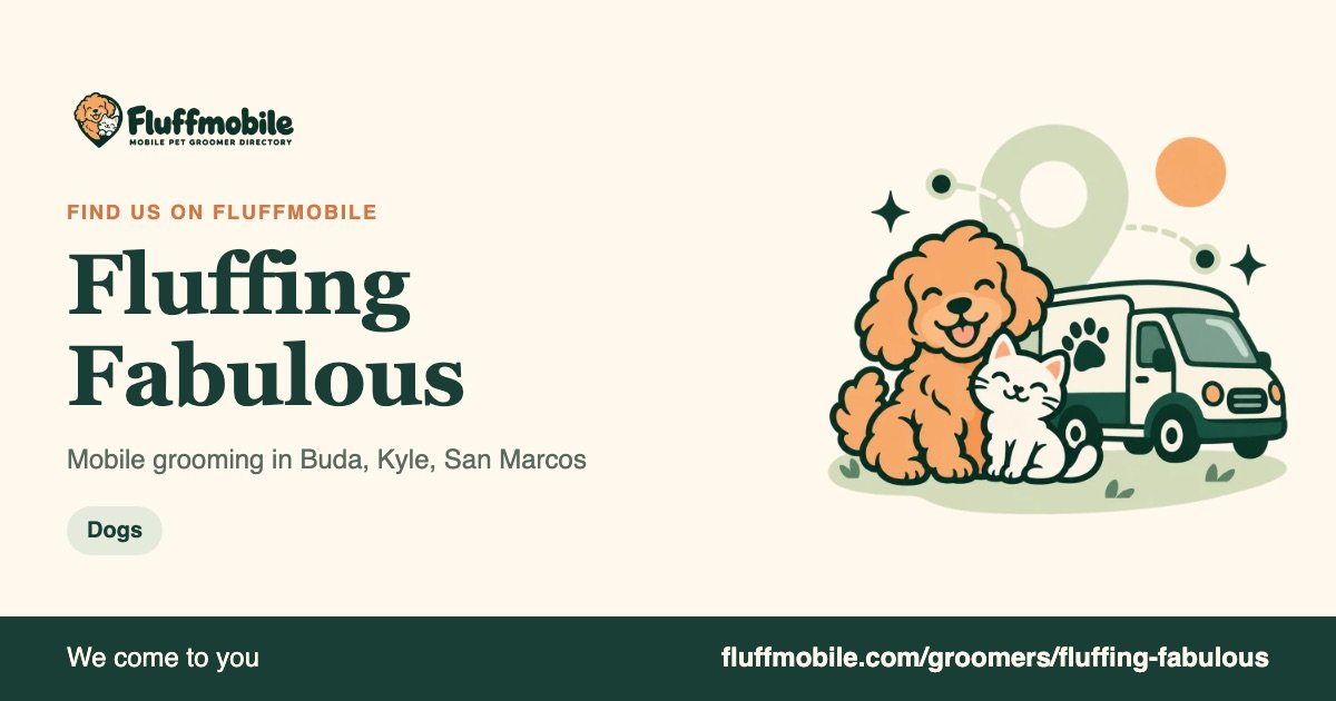 Find Fluffing Fabulous on Fluffmobile