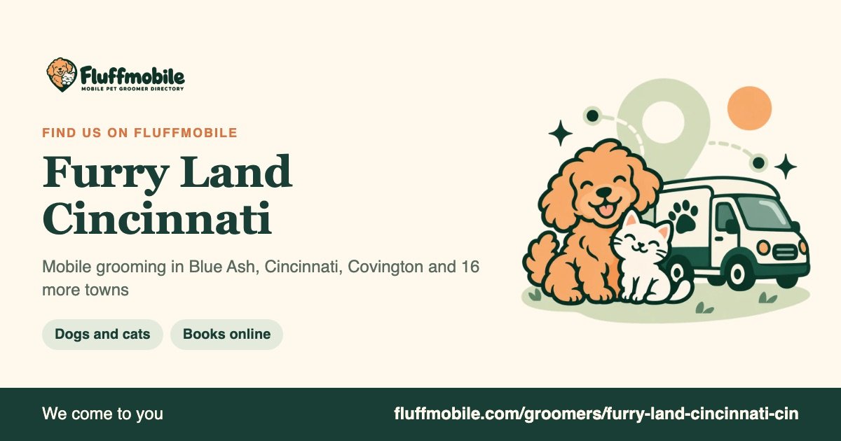 Find Furry Land Cincinnati on Fluffmobile