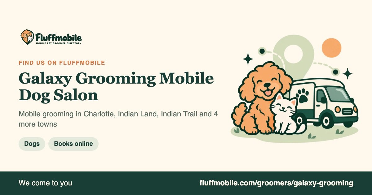 Find Galaxy Grooming Mobile Dog Salon on Fluffmobile