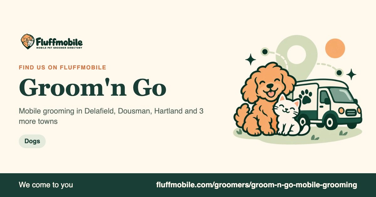 Find Groom'n Go on Fluffmobile