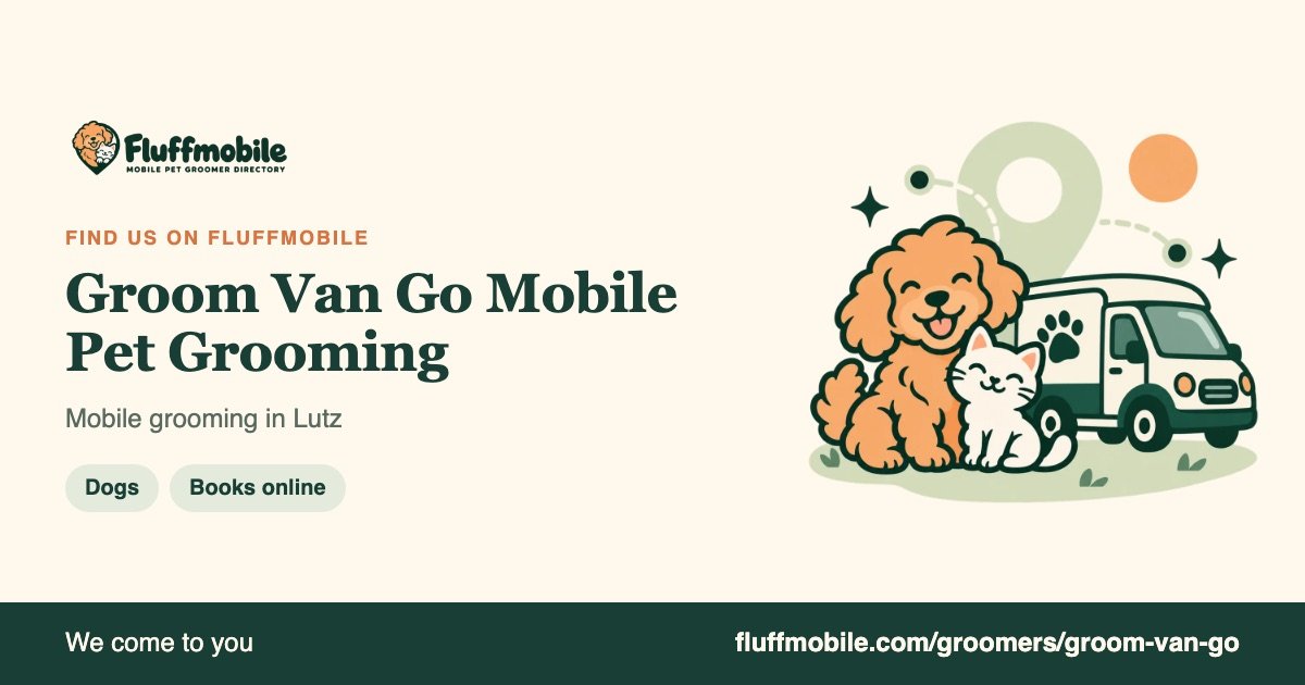 Find Groom Van Go Mobile Pet Grooming on Fluffmobile
