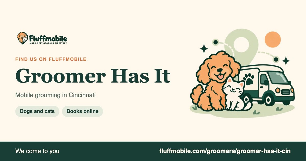 Find Groomer Has It on Fluffmobile