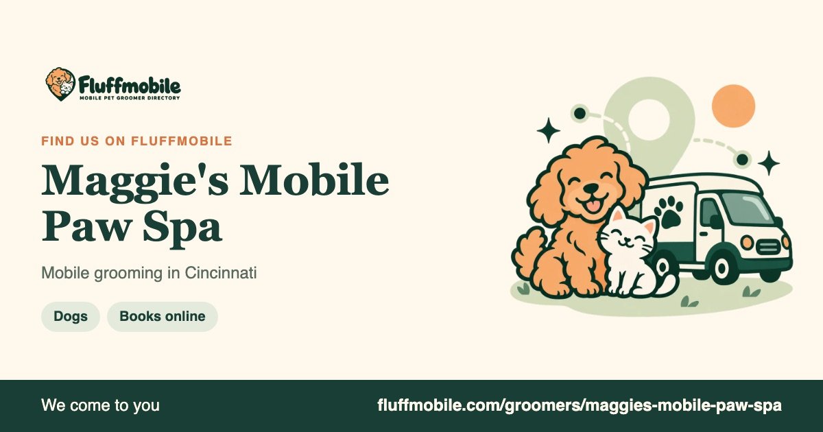 Find Maggie's Mobile Paw Spa on Fluffmobile