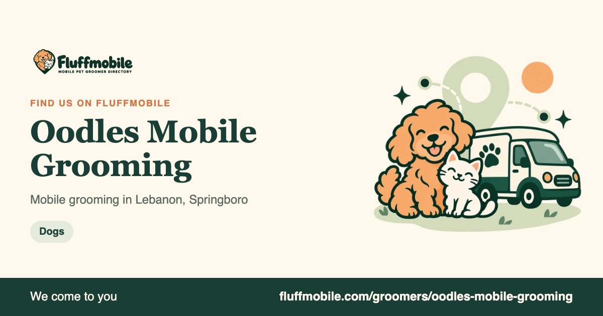 Find Oodles Mobile Grooming on Fluffmobile