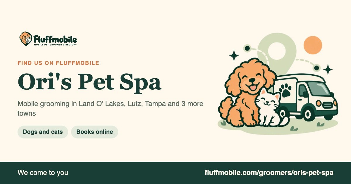 Find Ori's Pet Spa on Fluffmobile