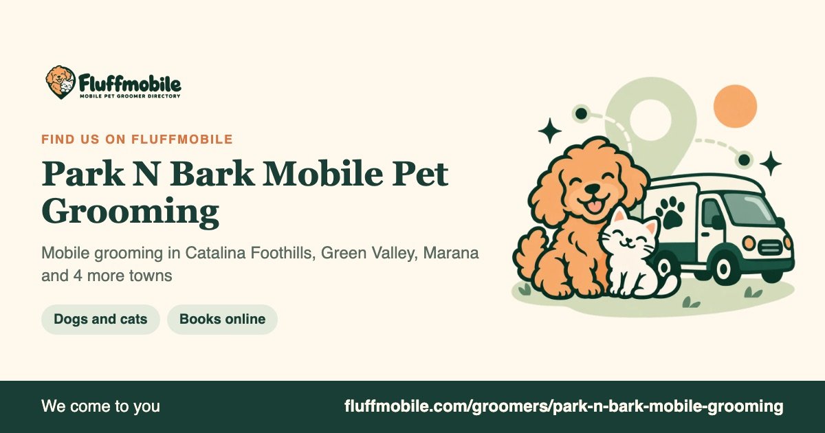 Find Park N Bark Mobile Pet Grooming on Fluffmobile