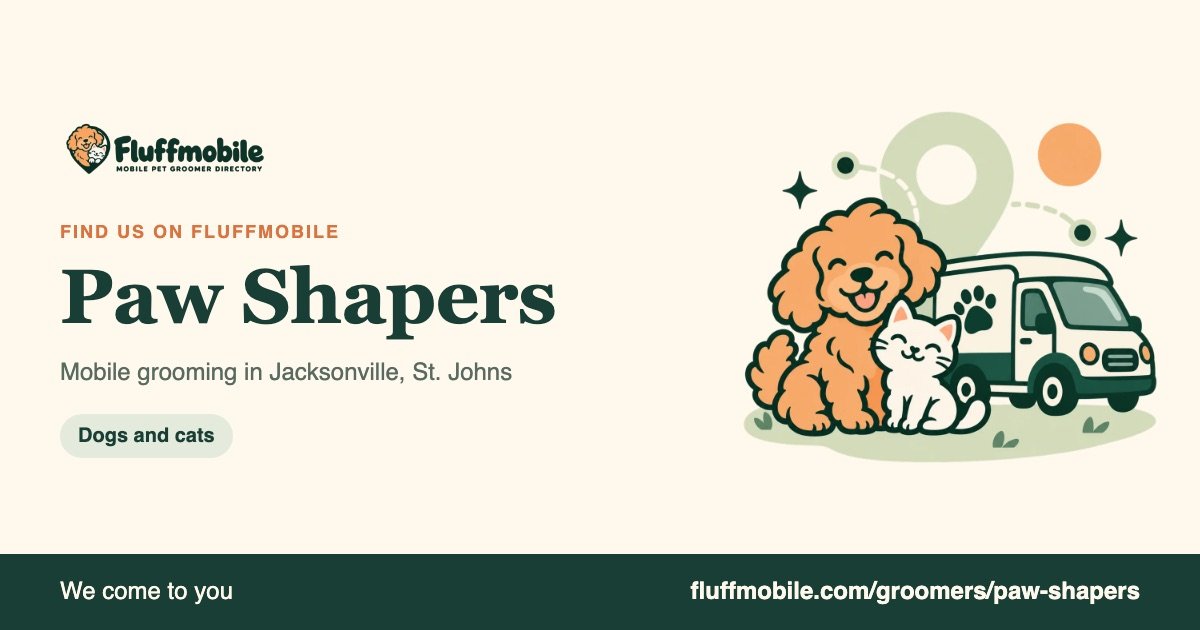 Find Paw Shapers on Fluffmobile