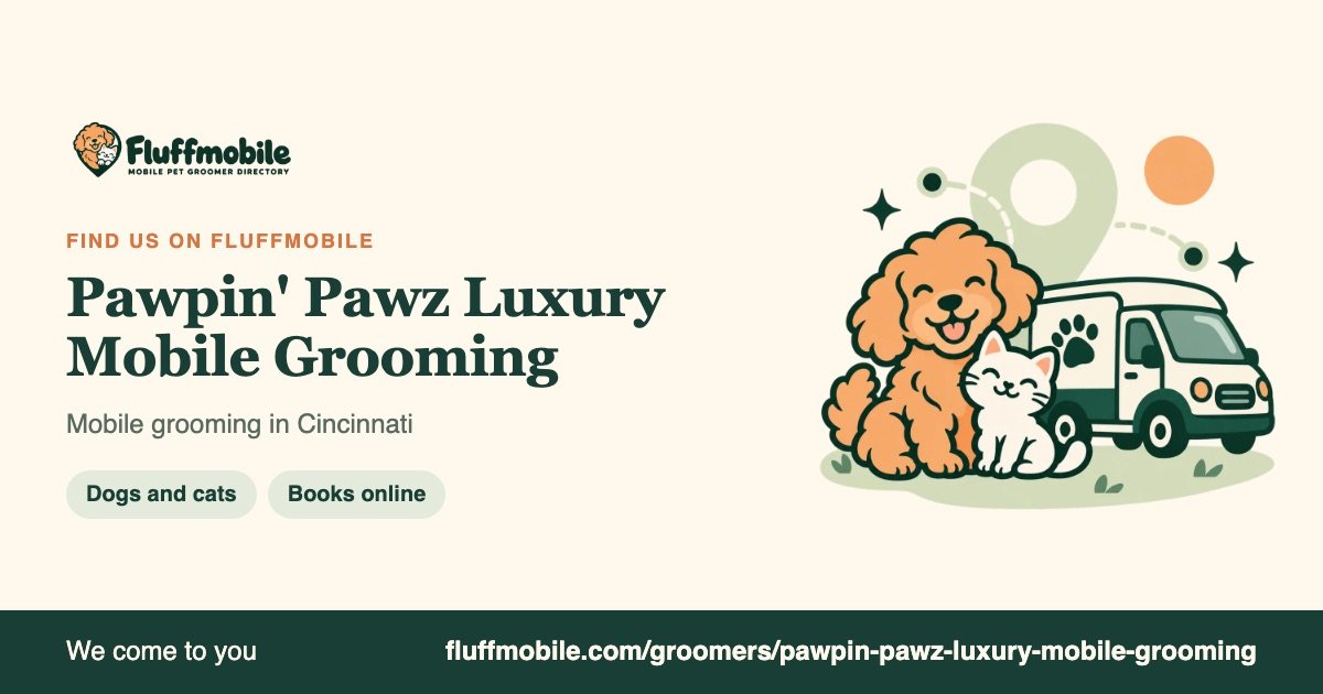 Find Pawpin' Pawz Luxury Mobile Grooming on Fluffmobile