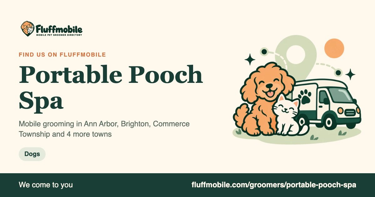 Find Portable Pooch Spa on Fluffmobile