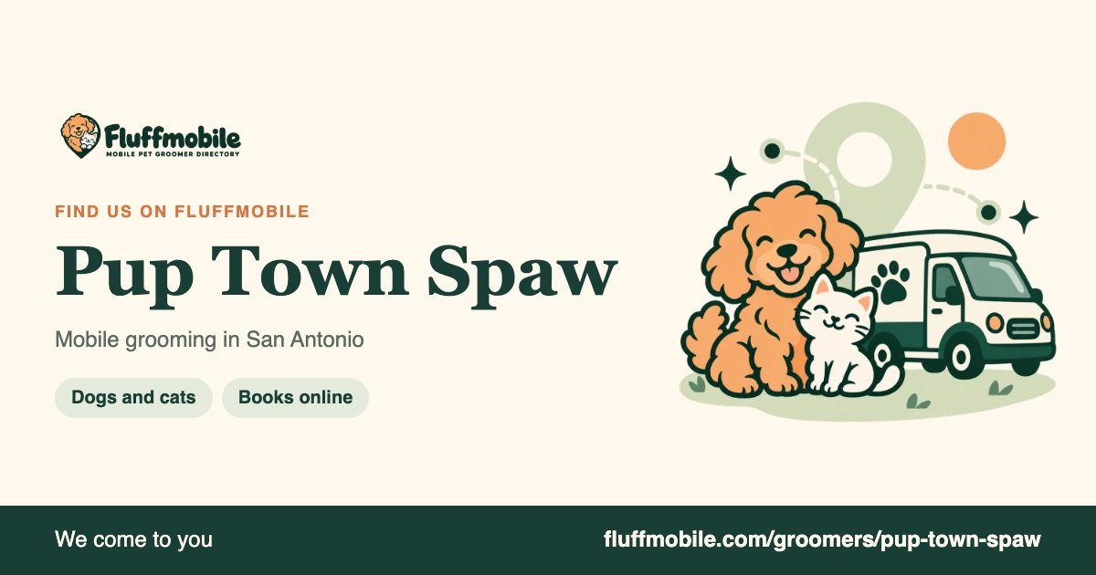 Find Pup Town Spaw on Fluffmobile
