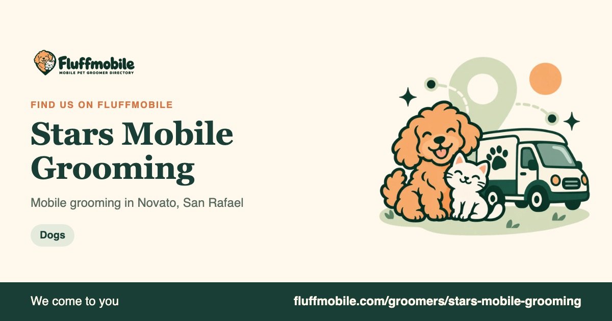 Find Stars Mobile Grooming on Fluffmobile