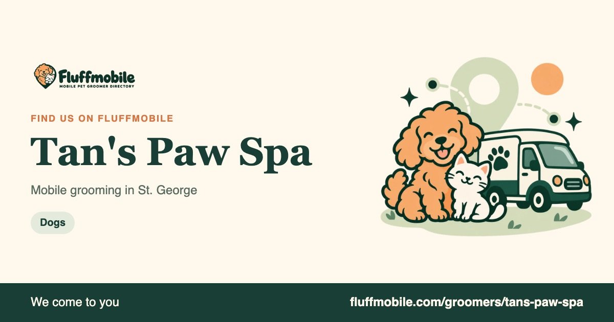 Find Tan's Paw Spa on Fluffmobile