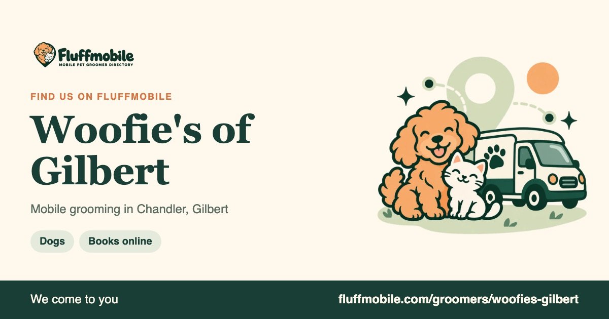 Find Woofie's of Gilbert on Fluffmobile