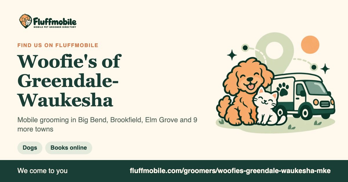 Find Woofie's of Greendale-Waukesha on Fluffmobile