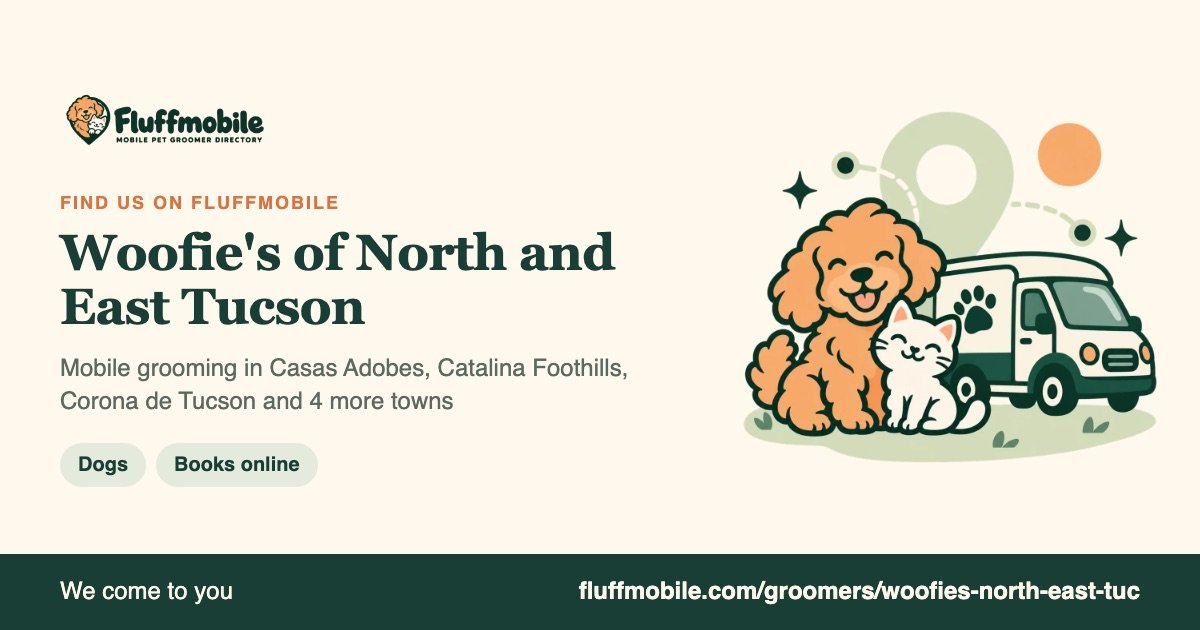 Find Woofie's of North and East Tucson on Fluffmobile