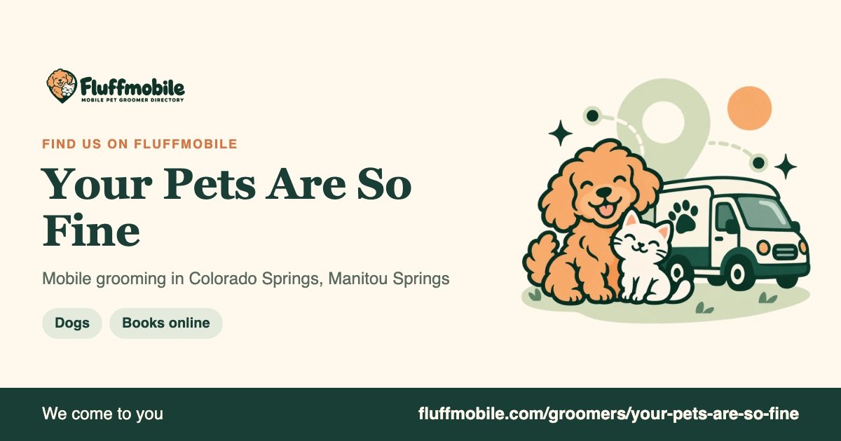 Find Your Pets Are So Fine on Fluffmobile