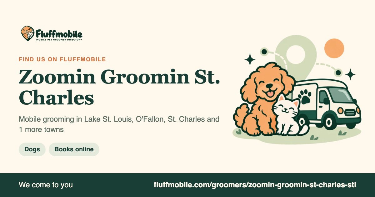 Find Zoomin Groomin St. Charles on Fluffmobile